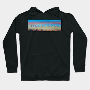 Beach Huts Hoodie